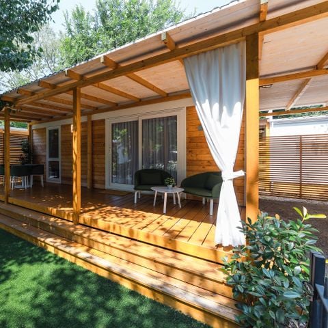 Stacaravan 4 personen - Cottage Deluxe 2 Slaapkamers