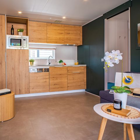 Stacaravan 4 personen - Lodge Comfort