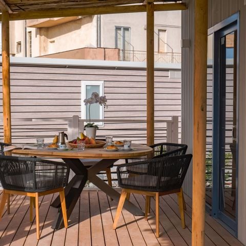 Stacaravan 4 personen - Suite Mediterranea