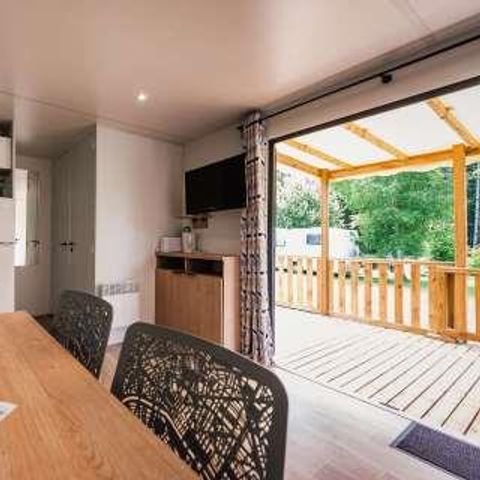 Stacaravan 6 personen - Lodge Premium 32 m²