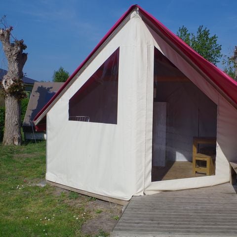 CANVAS AND WOOD TENT 4 people - Ecolodge - Sahari - 17m² - 2 bedrooms