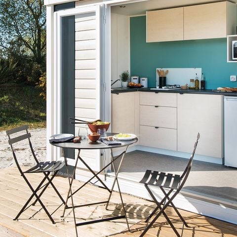 Stacaravan 2 personen - Comfort - 20m² - 1 kamer