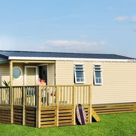 Stacaravan 6 personen - 32 m2 3 slaapkamers