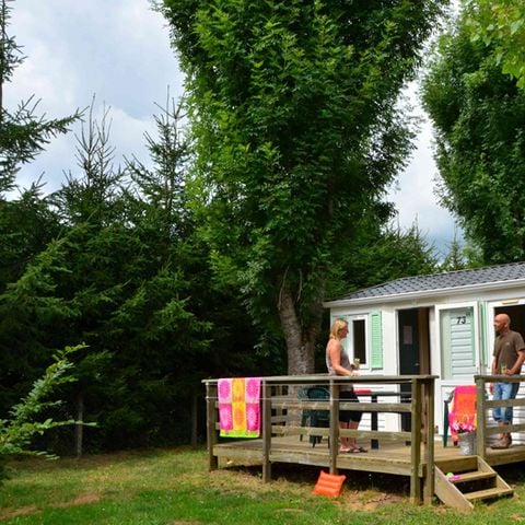 Stacaravan 4 personen - 29 m2 2 slaapkamers