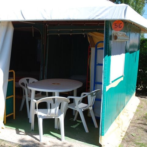 Bungalowzelt 4 personen - 16 m2 Bengali ohne Sanitäranlagen