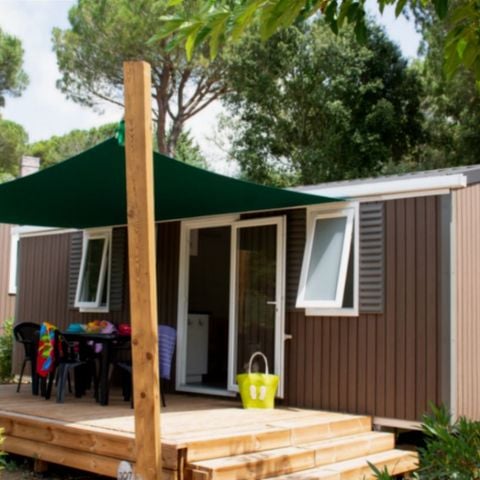 Stacaravan 6 personen - Cottage 4/6 personen - 2 slaapkamers (CLIM TV)