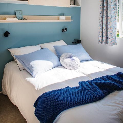 Stacaravan 6 personen - Cottage 4/6 personen - 2 slaapkamers (CLIM TV)