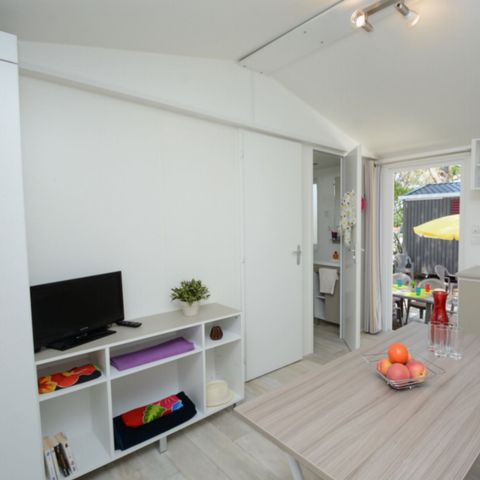 MOBILHOME 8 personas - Cottage 6/8 personas - 3 Habitaciones (CLIM TV)