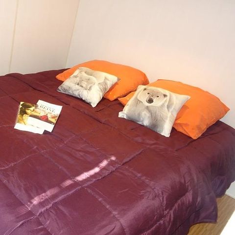 Bungalow 4 personen - NATURE STANDARD ohne Sanitäranlagen