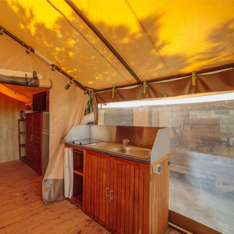 TENTE TOILE ET BOIS 2 personnes - NASSAU TENT - Prix pour 2 personnes