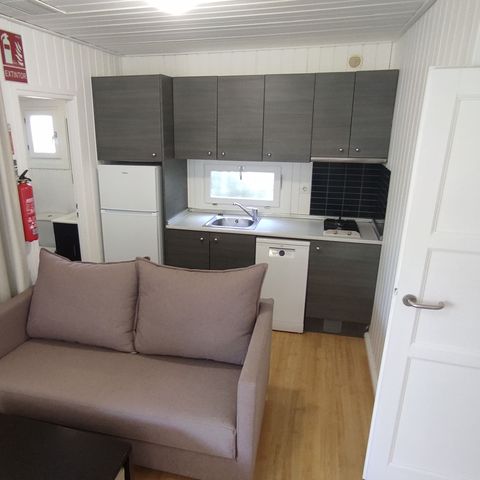 Mobilheim 2 personen - BUNGALOW CRETA COMFORT GARDEN - Preis für 2 Personen