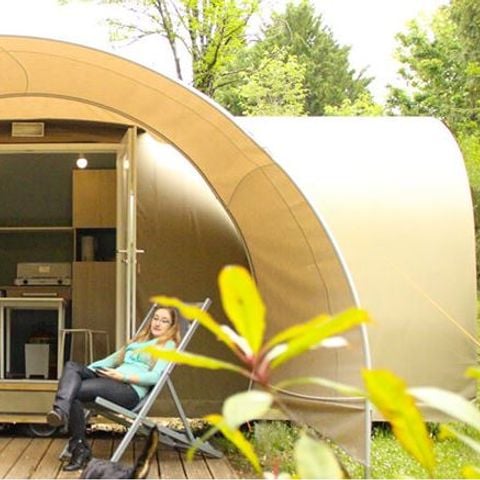 TENDA IN TELA E LEGNO 3 persone - COCO SWEET - ATYPICAL (Senza servizi igienici)