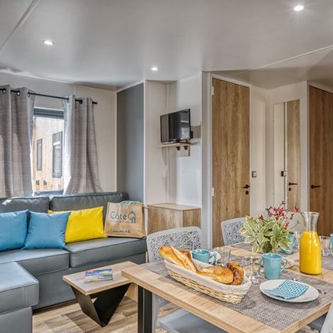 Stacaravan 10 personen - Coup de coeur CONFORT TRIBU - (2 stacaravans samen)