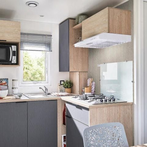 MOBILHOME 6 personnes - Mobil Home Classique Plus 4 Pièces 6 Personnes + TV