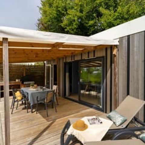 Stacaravan 6 personen - PREMIUM-vakantiehuis voor met - 3 slaapkamers