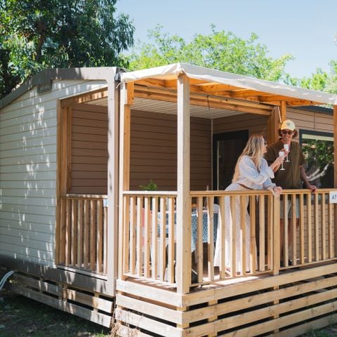 Mobilheim 4 personen - Bali 32 m² + Klimaanlage, für 4 Personen