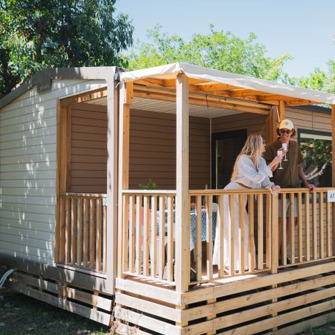 Stacaravan 5 personen - Bali 32m2 + Airconditioning