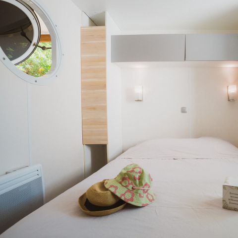 Stacaravan 5 personen - Tahiti 32 m² + Airconditioning
