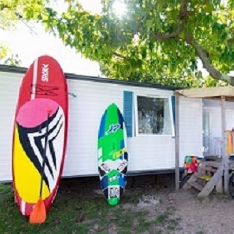 Mobilheim 4 personen - Hawaii 32 m² + Klimaanlage PREIS FÜR 2 PERSONEN