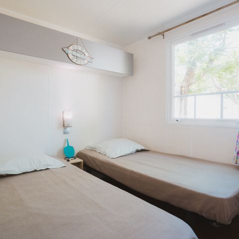 Mobilheim 4 personen - Hawaii 32 m² + Klimaanlage PREIS FÜR 2 PERSONEN