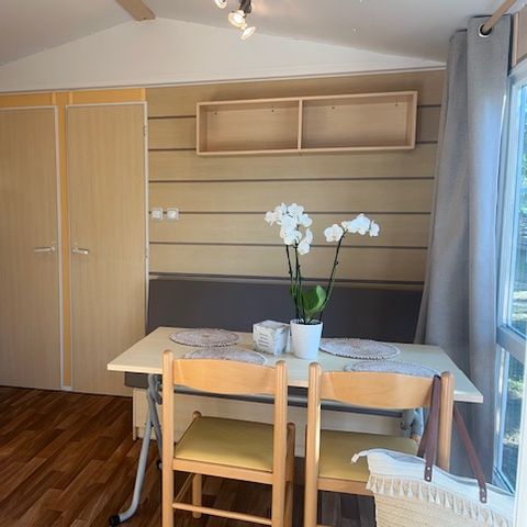 Mobilhome 4 personas - Loggia de 32 m² + aire acondicionado, capacidad para 4 personas