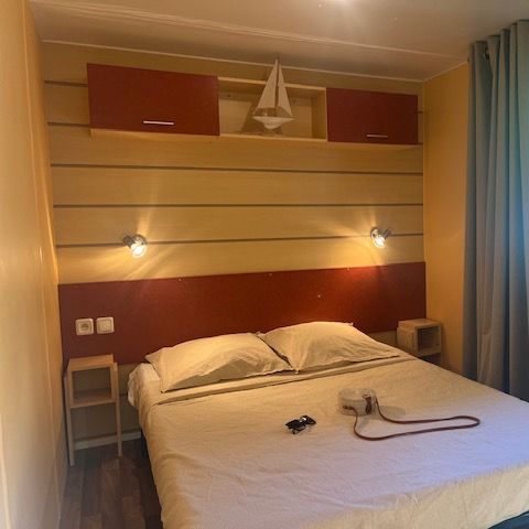 Mobilhome 4 personas - Loggia de 32 m² + aire acondicionado, capacidad para 4 personas