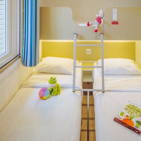 Mobilheim 5 Personen - Premium 2 Schlafzimmer ohne Geschirrspüler oder TV