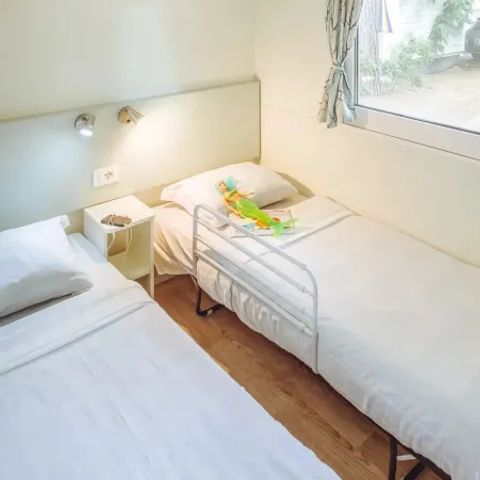 MOBILHOME 4 personas - Premium 2 habitaciones Salón