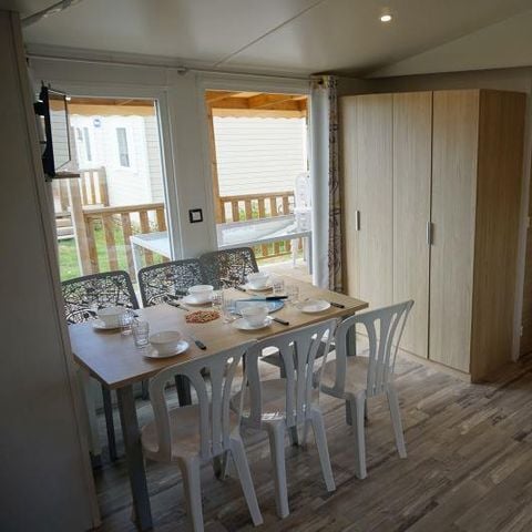 Stacaravan 8 personen - C- Stacaravan Quatro - 4 slaapkamers 2 badkamers met douche