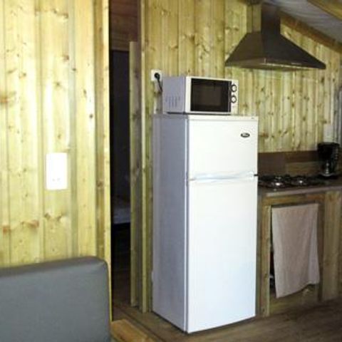 BUNGALOW DE LONA 4 personas - Ecolodge 2 CH - 4 PERS 32 m -TV + CLIM