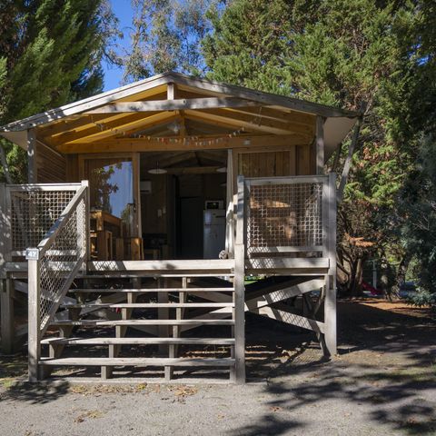 Bungalowtent 4 personen - Ecolodge 2 CH - 4 PERS 32 m -TV + CLIM