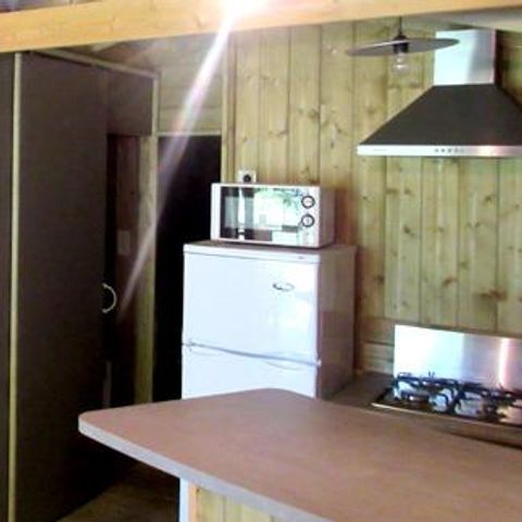 BUNGALOW TOILÉ 4 personnes - Ecolodge 2 CH - 4 PERS 32 m -TV + CLIM