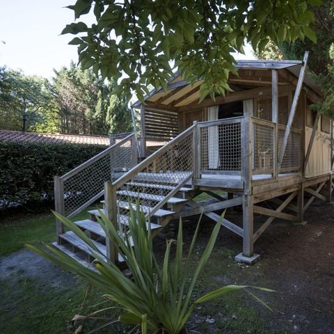 BUNGALOW DE LONA 4 personas - Ecolodge 2 CH - 4 PERS 32 m -TV + CLIM