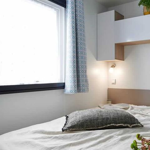 BUNGALOW 6 personnes - Cottage des Familles 3 CH - 2 SDB - 6 PERS 38 m² - TV + CLIM + LV + DRAPS (inclus à la location à la semaine)