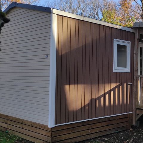 CASA MOBILE 4 persone - Cottage des Familles 2 CH - 4 PERS 32 m² - TV + CLIM + LV + DRAPS (incluso nella locazione settimanale)