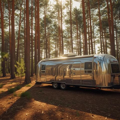 Pitch - car + tent or caravan (electricity included)