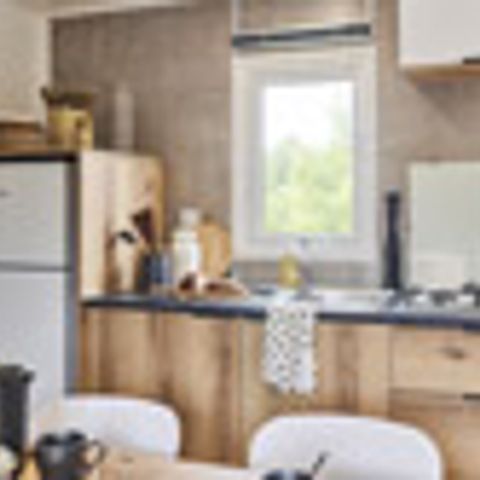 MOBILE HOME 6 people - Cottage des Pins 3 CH - 6 PERS 29 m² - TV