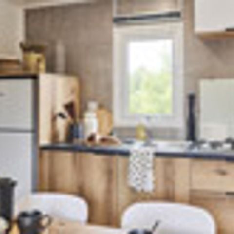 Mobilhome 6 personnes - Cottage des Pins - 3 chambres - 29 m² - TV
