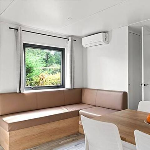 Mobile home 4 persons - Ultimate | 2 Bedrooms | 4 Pers | Raised terrace | 2 bathrooms | Air conditioning | TV