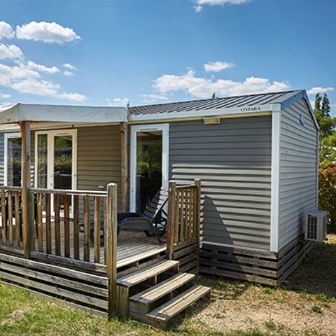 MOBILHOME 4 personnes - Mobil-home | Ultimate | 2 Ch. | 4 Pers. | Terrasse Couverte | 2 SDB | Clim. | TV