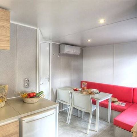 MOBILHOME 2 personas - Mobil-home | Premium | 1 Dormitorio | 2 Pers. | Terraza elevada | Aire acondicionado | TV