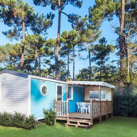 Mobile home 6 persons - | Premium | 3 Bedrooms | 6 Pers | Raised terrace | Air conditioning | TV