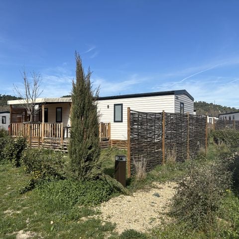 Mobile home 8 persons - Mobile-home | Comfort XL | 4 Bedrooms | 8 Pers. | Raised terrace | 2 bathrooms | Air-con.