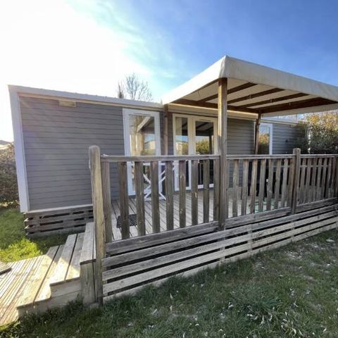 CASA MOBILE 4 persone - Mobil-home | Ultimate | 2 Camere da letto | 4 Persone | Terrazza coperta | Jacuzzi | 2 bagni | Aria condizionata | TV