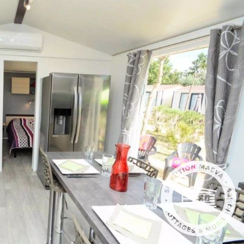 MOBILE HOME 6 people - Mobile-home Alabama Confort 3 Rooms 4/6 People Air-conditioned + TV 2 bathrooms