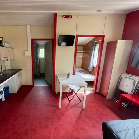 CHALET 4 personas - PMR DE MADERA (Personas con Movilidad Reducida)