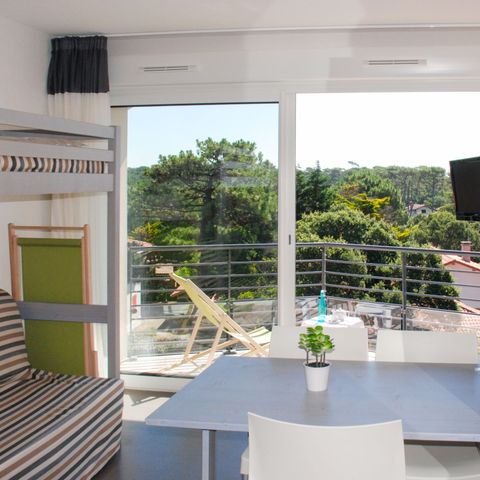 APARTEMENTO 3 personas - Estudio 2-3 pers (HOS200)