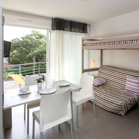 APARTEMENTO 3 personas - Estudio 2-3 pers (HOS200)
