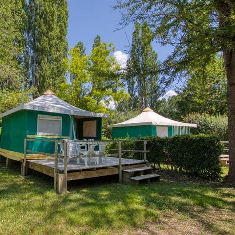 Bungalow de lona 4 personas - MUEBLE en terraza sin sanitarios 16 m² (16 m²)