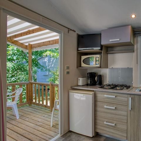 MOBILHOME 2 personnes - MH1 ASTRIA 16 m²